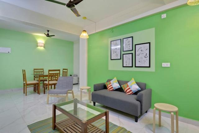 Luxury 2Bhk Apartment Near Calangute Baga Beach With Pool Esterno foto