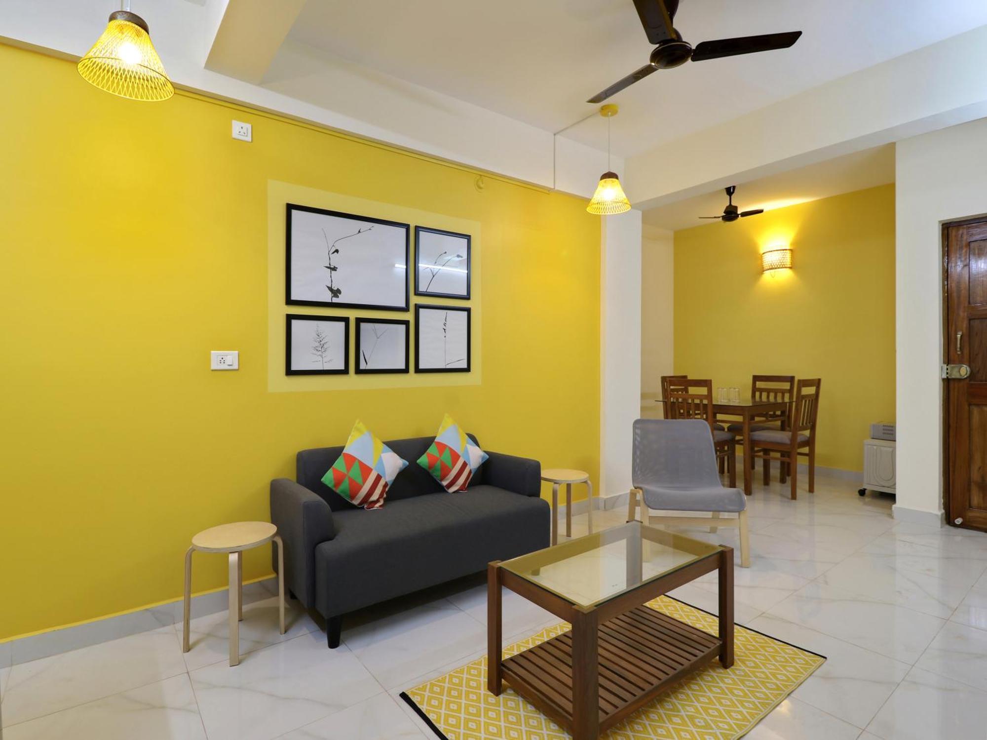 Luxury 2Bhk Apartment Near Calangute Baga Beach With Pool Esterno foto
