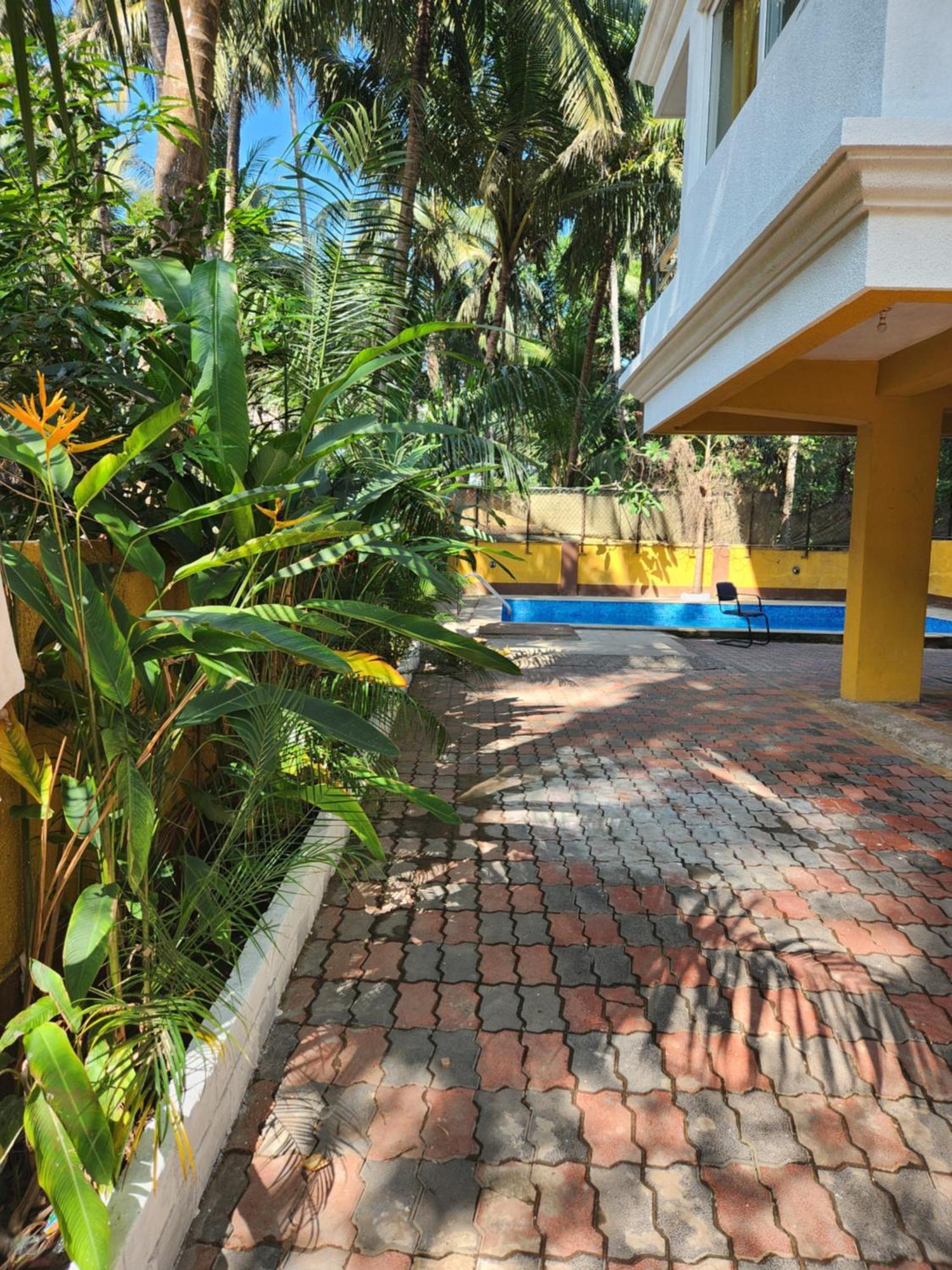Luxury 2Bhk Apartment Near Calangute Baga Beach With Pool Esterno foto
